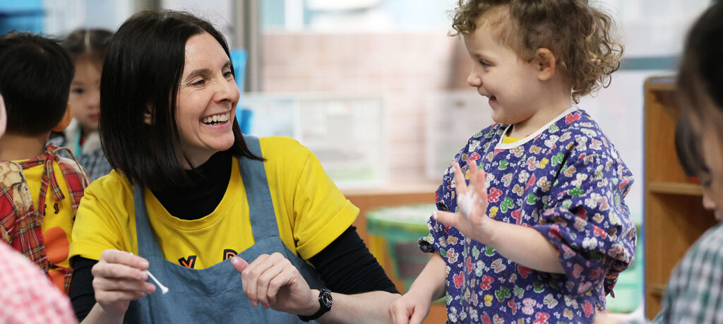 we provide pre-school program with a safe, nurturing learning environment for children